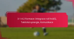 Read more about the article 3-1-4-2 Formace: Integrace rolí hráčů, Taktická synergie, Komunikace