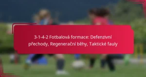 Read more about the article 3-1-4-2 Fotbalová formace: Defenzivní přechody, Regenerační běhy, Taktické fauly