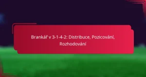 Read more about the article Brankář v 3-1-4-2: Distribuce, Pozicování, Rozhodování