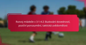 Read more about the article Rozvoj mládeže v 3-1-4-2: Budování dovedností, poziční porozumění, taktická uvědomělost
