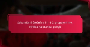 Read more about the article Sekundární útočník v 3-1-4-2: propojení hry, střelba na branku, pohyb