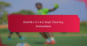 Read more about the article Útočník v 3-1-4-2: Krytí, Čtení hry, Komunikace