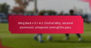 Read more about the article Wing Back v 3-1-4-2: Útočné běhy, obranné povinnosti, schopnost centrujícího pasu